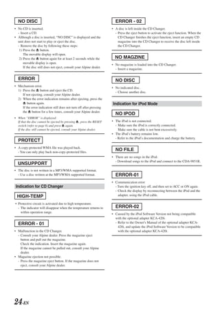 Alpine cda 9851-r_en | PDF