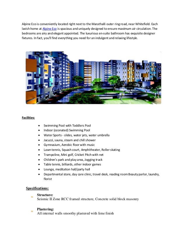 Alpine eco comments reviewsbangalore