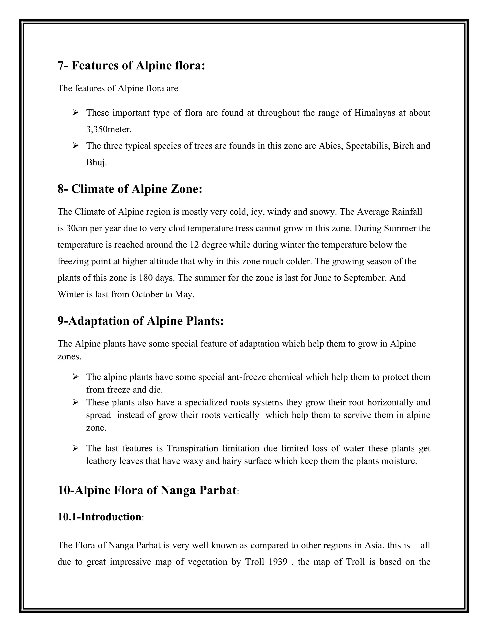 Alpine flora of pakistan | PDF