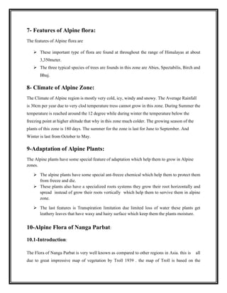 Alpine flora of pakistan | PDF