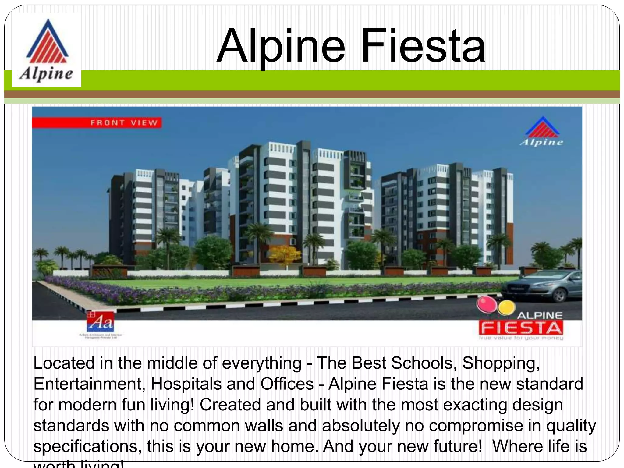 Alpine Housing Development Corporation Limited, | PPTX