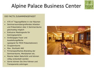 Alpine	
  Palace	
  Business	
  Center	
  
 