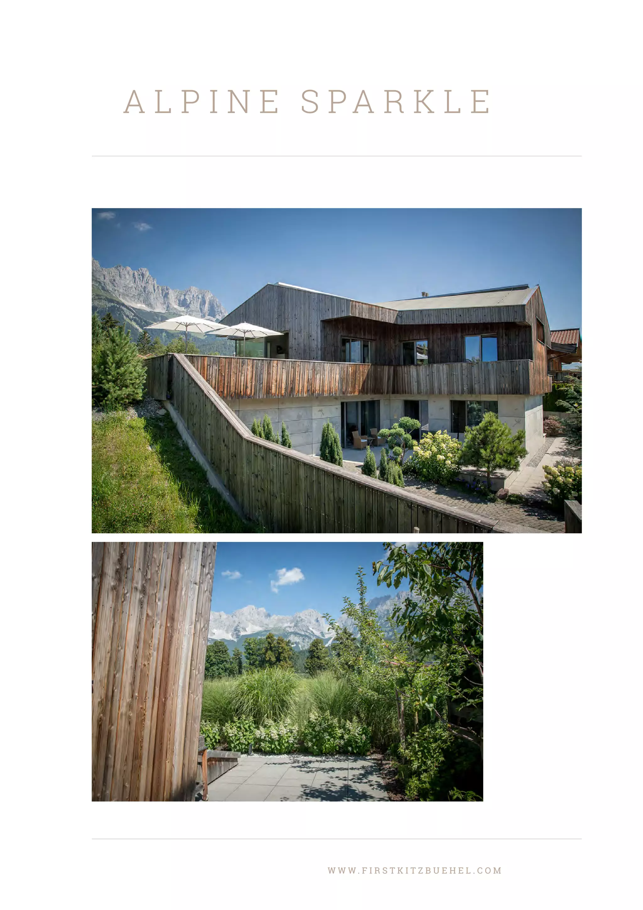 A L P I N E S PA R K L E
W W W . F I R S T K I T Z B U E H E L . C O M
 