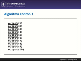 Algoritma dan Pemrograman C++ (Perulangan) | PPT