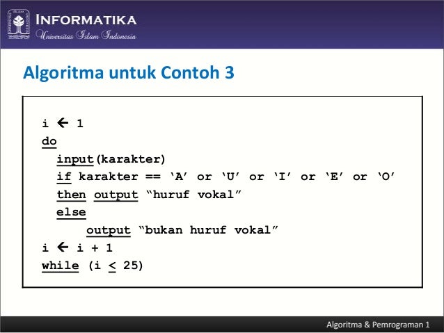 Algoritma dan Pemrograman C++ (Perulangan)