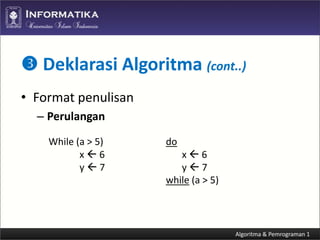 Algoritma dan Pemrograman C++ (Pseudocode & Flowchart) | PDF