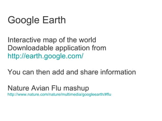 World Maps Maps you can embed Aggregated information maps Geotagged Maps 