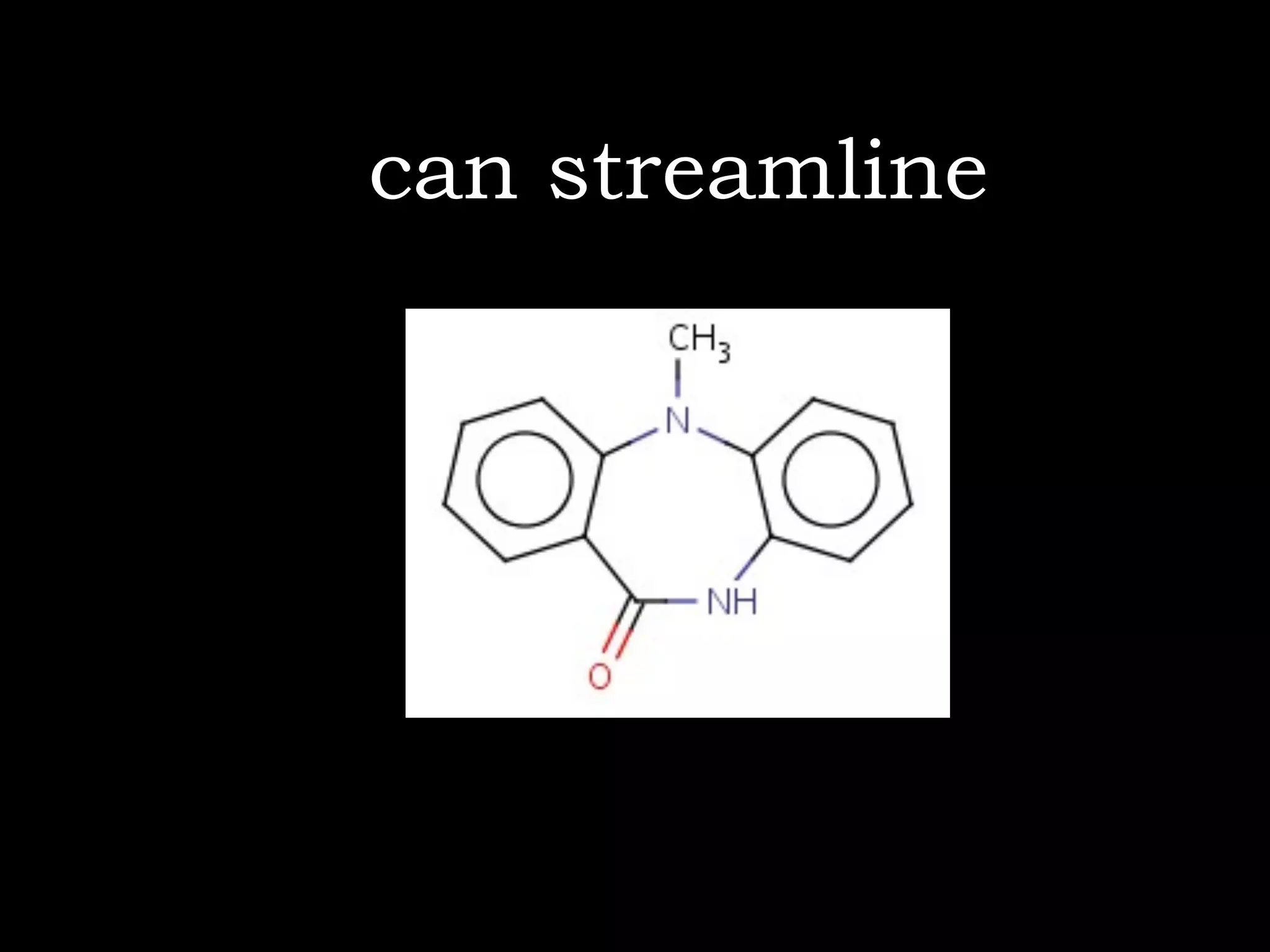 can streamline
 