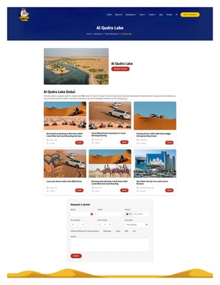 Al Qudra Lake Dubai Tour With Captain Dunes.pdf