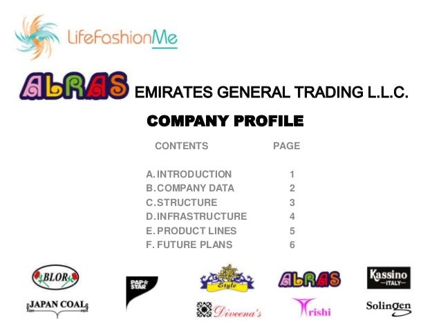 Alras Emirates General Trading - Company Profile