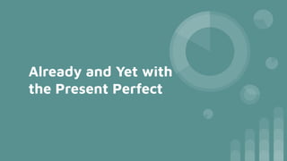Already and Yet with
the Present Perfect
 