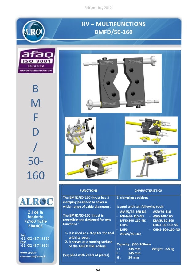 Alroc Tools Cable Stripping & Preparation Tools For LV HV Cable Joi…