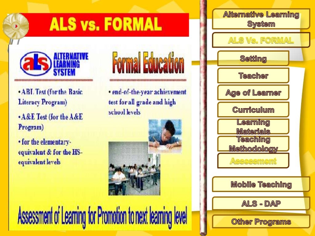 Alternative Learning System Mobile Teacher and ALS- Differently-Abled…