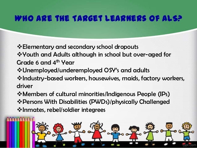 Alternative learning system research paper pdf picture