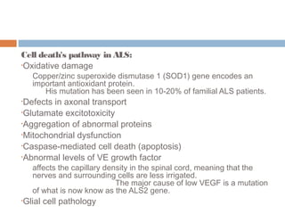 ALS - amyotrophic lateral sclerosis | PPT