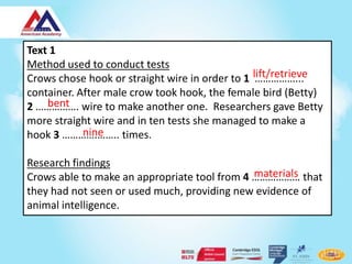 Crows Method Active Learning seminar oct13_reading tips | PPTX