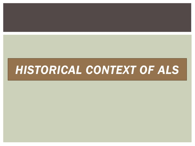 Alternative Learning System | PPTX