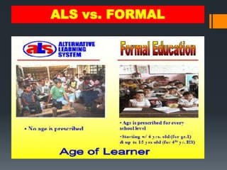 Alternative Learning System in the Philippines | PPTX