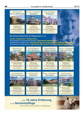 AR   Gesundheit & Wohlbefinden   SEITE 15
 