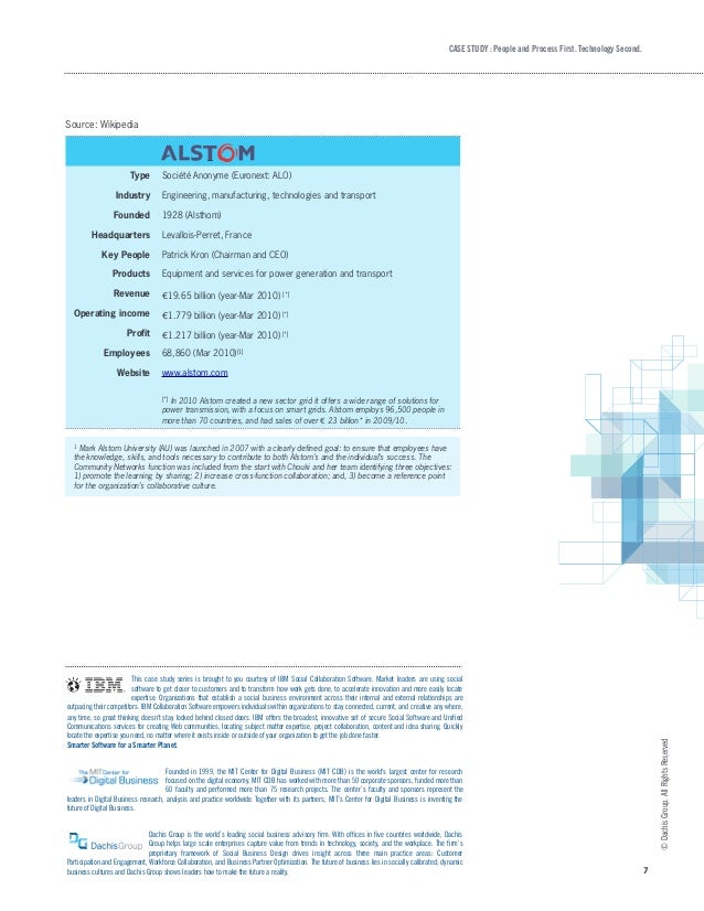 Alstom case study picture