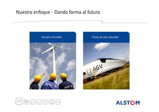 Nuestro enfoque - Dando forma al futuro

Energía renovable

Trenes de alta velocidad

 