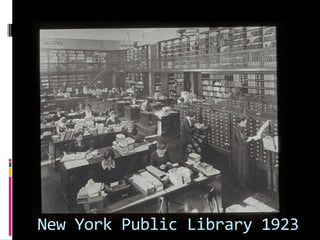 New York Public Library 1923
 