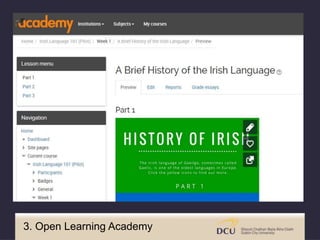 3. Open Learning Academy
 