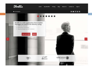 StratEx: The home page
 