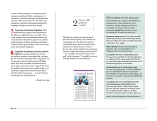 PAGE 19
2
Can we offer
guidance
or tips?
This feature tells personal stories of
doctors worried about a new Medicaid
citizenship test. The Documentation
Details box gives physicians quick-hit
information about the law. It uses a
device that clearly outlines the questions
a doctor might ask and gives the answers
— for example “who must show proof”
and “who is exempt.” It would be an easy
item for a doctor to clip and save.
AMERICAN MEDICAL NEWS AMEDNEWS.COM AUGUST 7, 2006
5
Doctors fear that Medicare hospital payment changes could hurt care [ PAGE 9 ]
MEDICARE / MEDICAID n LEGISLATION AND REGULATION n NATIONAL HEALTH POLICY
Government&Medicine
T
he federal government last month
eased the new requirement that Medic-
aid recipients prove their U.S. citizen-
ship. But the changes won’t help
everyone, say doctors who treat these patients.
Take David Bell, for example.
About 65 years old, Bell was born into 1940s
Alabama. The son of sharecroppers, he says he
was one of about 16 children in his family. His
mother died when he was small. Like his sib-
lings, with whom he has no contact, he was not
born in a hospital. He has no birth certificate.
“We grew everything — cotton, corn, peanuts,
cucumbers,” the soft-spoken man said in an in-
terview in the waiting room of the medical clinic
at Bread for the City, a community health center
in Washington, D.C., that serves many low-in-
come Medicaid recipients. “By being so many of
us, we went hungry most of our lives.”
The law, which took effect July 1, mandates
that individuals seeking care through Medicaid
show proof of U.S. citizenship, such as a birth
certificate, passport or other acceptable form of
identification. The measure, signed by Presi-
dent Bush in February as part of the Deficit Re-
duction Act, is supposed to prevent illegal immi-
grants from abusing the system.
But many doctors argued that the real vic-
tims would be millions of impoverished Ameri-
cans, particularly elderly black patients, and
that the law was unnecessary.
“People are not trying to get around the sys-
tem,” said Randi Abramson, MD, the medical di-
rector at Bread for the City, which provides a
variety of services to the needy, including food.
“In reality, most people tell the truth.” Her as-
sessment of the law: “It’s built on fear and based
on nothing.”
The federal government last month changed
the citizenship requirement to exempt people al-
ready enrolled in Medicare or receiving Supple-
mental Security Income. The Centers for
Medicare & Medicaid Services estimated that
this exemption would cover about 8 million of
the roughly 55 million people in Medicaid.
Bell is just the type of person the move aimed
to help. But he is not enrolled in Medicare and
doesn’t receive SSI, so he’s still out of luck.
“I’m a survivor, with these tools,” Bell said,
slowly turning the palms of his rough hands up-
ward. “I still have the spirit and the
blessing, and I do what I have to do to
survive.”
Bread for the City helps him with
his diabetes medication. But he has to
use far cheaper, older drugs that are
managing the disease now but usually
prove less effective.
Bell is a long way from producing
the documents that would let him ac-
cess Medicaid and other federal pro-
grams despite years of struggle to es-
tablish his identity with the help of
lawyers at a local church and at Bread
for the City. The clinic has gotten as
far as obtaining school records from Alabama,
but they don’t match Bell’s belief that he was
born on Oct. 26, 1941. Without a witness to con-
firm his birth date, one of the alternative routes
to proving his identity under the new law, he
has nowhere to turn.
“Are they going to believe you or the school
record? That’s going to be the lawyer’s next
problem,” Dr. Abramson said. “The school
record is clearly wrong. It includes two kids
born four months apart.”
She added that the law should have allowed
for simple interviews to establish the patient’s
citizenship.
Dr. Abramson said the Supplemental Securi-
ty Income and Medicare exemption would be a
big help for many of the patients who were wor-
ried about the citizenship requirement. But, she
added, the development is of little comfort to
Bell or a number of her other patients, such as
low-income pregnant women, who don’t fit that
category. She said her center will continue to
see people without documentation, but their ac-
cess to specialists or prenatal care will be hurt.
Savings at what cost?
The Congressional Budget Office has estimated
that the new law will save the federal govern-
ment $220 million over five years and $735 mil-
lion over a decade, with about 35,000 people,
mostly undocumented immigrants, losing cov-
erage by 2015. But the Center on Budget and Pol-
icy Priorities, a nonprofit group that analyzes
fiscal policy issues, estimated before CMS an-
nounced the exemption that between 3 million
and 5 million people could lose coverage be-
cause they lack documentation.
Judith Solomon, a senior fellow at the center,
said at the time that between 1.4 million and 2.7
million children would be affected by the law.
Citizenship Test?
WILL MedicaidFAIL ITS
Doctors worry that a law aimed at preventing illegal immigrants
from getting program benefits will instead hurt access for lawful residents.
Story by Elaine Monaghan, Photos by Mark Finkenstaedt
“People are not
trying to get around
the system. In reality,
most people tell
the truth.”
RANDI ABRAMSON, MD
Medical director, Bread for the City
Continued on next page
s
DOCUMENTATION DETAILS
New federal rules require that Medicaid
patients prove their status as a U.S.
citizen or a legal immigrant. Here is
a snapshot of some of the recently
announced guidelines of the Centers
for Medicare & Medicaid Services.
Who must show proof: Currently enrolled
Medicaid patients at the time they renew
their benefits; first-time qualified patients
at the time they apply.
Who is exempt: Seniors and disabled
patients who receive Medicare or
Supplemental Security Income.
Acceptable forms of citizenship proof:
U.S. passport, certificate of naturalization,
certificate of U.S. citizenship, U.S. birth
certificate or data matches with state vital
statistics agencies, if available.
Additional forms of citizenship proof:
In rare circumstances, a written affidavit
by two individuals who have personal
knowledge of the patient’s citizenship, one
of whom cannot be related to the Medicaid
patient.
Acceptable forms of identification that
must accompany citizenship proof:
Current state driver’s license or other
picture ID card issued by a federal, state
or local government agency, or data
matches with other government agencies.
SOURCE: CENTERS FOR MEDICARE & MEDICAID SERVICES
chisee needs to study the company and its
management closely before making an in-
vestment, including looking at management
turnover (the more turnover, the more you
should be cautious) and understanding the
company’s long-term business model.
7.Systemic franchise litigation. This
means that a legal action against one
franchisee could close down an entire fran-
chise system. Blair recommends that every
retail medicine franchise agreement (and re-
lated commercial lease agreements) should
contain bailout provisions in the event of sys-
temic third-party litigation.
8.Regional franchises and area devel-
opers. It sounds a little bit Amway —
not only do you get a franchise, but you also
get the rewards of finding other physicians in
your area to open franchises as well. Blair
notes that this can make you more money,
but it also carries a lot more risk. At the least,
if you fail to develop an area sufficiently, you
could face legal action from the franchiser
and the other franchisees — even if the fran-
chiser goes out of business. u
— Katherine Vogt
 