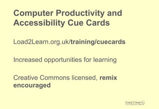 Thank you!


Dominik Lukes, @techczech
Load2Learn.org.uk
#ITR12
 