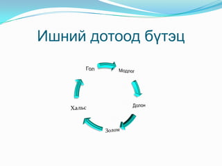 Үндэсний дотоод бүтэц 
