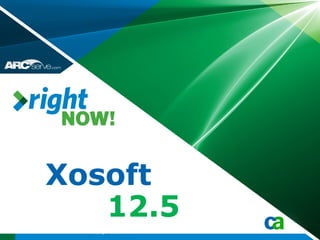 Xosoft
   12.5
  Copyright © 2009 CA
 
