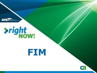 FIM
Copyright © 2009 CA
 