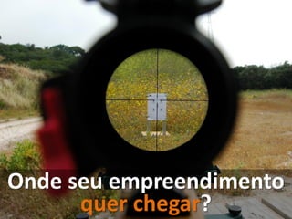 Onde seu empreendimento
      quer chegar?
 