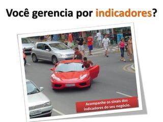 Você gerencia por indicadores?
 
