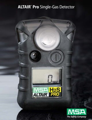 ALTAIR® Pro Single-Gas Detector
 