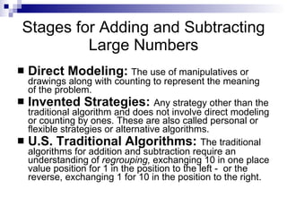 Alt Algrthm Add Subt | PPT