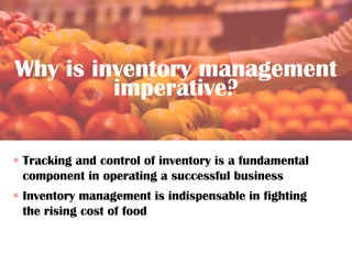 Learn How to Properly Manage Your Restaurant Inventory | PDF