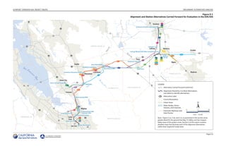 ALTAMONT CORRIDOR RAIL PROJECT EIR/EIS                                                                                                                                                                                                                                                                                             PRELIMINARY ALTERNATIVES ANALYSIS

                                                                                                                                                                                                                                                                                        Figure S-1
                                                                                                                                                                                                                 Alignment and Station Alternatives Carried Forward for Evaluation in the EIR/EIS

                     80
                                                                                                                                                                                                                                                 5       Stockton              TS-1
                                                                                                                                                                                                                                                                               TS-3
                                                                                                                                                                                                                          Downtown Stockton (ACE Cabral) S                     TS-4
                                                                    680
                                                                                                                                                                                                                                                                                                                                   4
                                                                                                                                                                                4                                                                                        TS-4
                                                   24
                                                                                                                                                                                                                                                                       TS-3


                                                                                                                                                                                                                                                                                                99
                                                                                                                                                                                                                                                                TS-1


                80                                                                                                                          CO N TR A CO S TA CO                                                                               Lathrop/I-5 S




                                                                                                                                                                            .
                                                                                                                                                                          Rd
                                                                                                                                                                                                                                                Lathrop                               Manteca




                                                                                                                                                                        co
                                                                                                                                                                                                                                                                                                                                            Escalon




                                                                                                                                                                          s
                                                                                                                                                                                                                 Lathrop/ Manteca ACE (West Yosemite Avenue) S                    TM-1b




                                                                                                                                                                       Va
                                                                                                                                                                                                   By                                                                                                                                                   120
                                                                                                                                                                                                        ro                                                                                      S                          TM-2a
                                                                                                                                                                                                             n
                                         580                                              680                                                                                                                    Rd                                                               Manteca/                    TM-2b
                                                                                                                                                                                                                   .              205                                          TS-3 SR 120
                                                                                                                                                                                                                                                               TS-3
                                                                                                                                                                                                                          Tracy    T-1
                                                                                                                                                                                                                                                               TS-4            TS-4
                                                                                                                                                                                                                                                              TM-1b           TM-1b
                                                                                                                                                                                         ALT-1      Downtown Tracy S
                                                                                                                                                                                                                                                              TM-2a                                           Ripon
                                                                                                  Dublin                                    Vasco Road (SPRR)                                                                            T-2                  TM-2b
                                                                                                                                                                  S
                                                                                          580                            Downtown Livermore                        S                       ALT-2                            S
                                                                                                                                                                                                                                                5
                                                                                                                                               TV-2a S             Vasco Road (UPRR)                                       South Tracy
                                                                                                                                                   TV-2b                                                                                                                                                                               99
                                                                               Downtown Pleasanton (SPRR)
                                                                                                                         S
                                                                                                                                               Livermore                                                                                                                                                                                    Modesto
                                                                                                                TV-2a           Pleasanton                                                                                 580                                                                             S TA NIS L AUS CO
                                                                                                                        TV-2b                              TV-4                                                                                          33




                                                                                                                                                                                                                                                                          Sa
                                                         880                                                                                                                                                                                                                     oa




                                                                                                                                                                                                                                                                              nJ
                                                                                                                                                                                                                                                                                      qu
                                                                                                                                                                                                                                                                                           in
                                                                                                                                                                                                                                                                                                Riv
                                                                    Union City                                                                                                                                                                                                                        er
                              92                                                                         84
                                               Union City Intermodal S
                                                                                                                         SS I-680/SR 84                                                                                                                               LEGEND
           82    101                                                             EBUC-2
                                                                                                                                                                                                                                                     5
                                                                                                 EBWS-2
                                                                                                                                                                              A L AMEDA CO          S A N JOAQUIN CO                                                                   Alternative Carried Forward (solid line)
                                                                                                         EBWS-1
                                                                                                                                                                                                                                                                                       Alignment Shared by 3 or More Alternatives
                                                                                 Fremont                                                                                                                                                                                               (see labels to identify alternatives)

                                                                                                  S Warm Springs BART                                                                                                                                                   XX-X           Alternative Label
                                                                                                                                                                                                                                                                                       County Boundaries
                                                                                                                                                                                                                                                                                       Urban Areas
                                                                                                                                                                                                                                                                                       Water Bodies, Rivers,
                                                                                                            EB-6
                                                                                                                                                                                                                                                                                       Streams, and Channels
                                                   101                                                  EB-5
                                                                                                                      Milpitas
                            280                                                                 EB-4      S S                                                                                                                                                                          Interstate Highways and
                                                                                                                                                                                                                                                                                                                                        0             5             10
                                                                                    237                                  Tasman/Great Mall
                                                                      Great America S                                    Tasman/ I-880                                                                                                                                                 State Routes
                                                                                                                                                                                                                                                                                                                                               Scale 1 : 370,000
                                                                                                       S First Street/Trimble
        SAN MAT EO CO                                                                 Santa                    EB-4             680                                                                                                                                   Note: Figure S-2a, S-2b, and S-2c as presented in this section show
                                                                          82                                                                                              S A NTA C L A R A CO
                                                               85
                                                                                      Clara                    EB-5
                                                                                                                                                                                                                                                                      greater detail for the general East Bay, Tri-Valley, and San Joaquin
                                                                                 Santa Clara S                 EB-6
                                                                                                                                                                                                                                                                      Valley areas of the project route. Section 3 of this report contains
                                                                                                 17
                                                                                                              S San Jose Diridon                                                                                                                                      detailed maps that illustrate each of the alignment alternatives
                                                                                          San Jose                                    101                                                                                                                             within their respective study areas.

                                                         Tasman/
                                                         Great Mall
                                                                                                                                                                                                                                                                                                                                                                   Page S-6
 