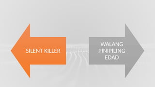 ALTAPRESYon management adults guidelines tagalog | PPTX
