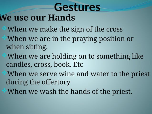 Procedures in Serving (Formation Rites of Altar Server) | PPTX