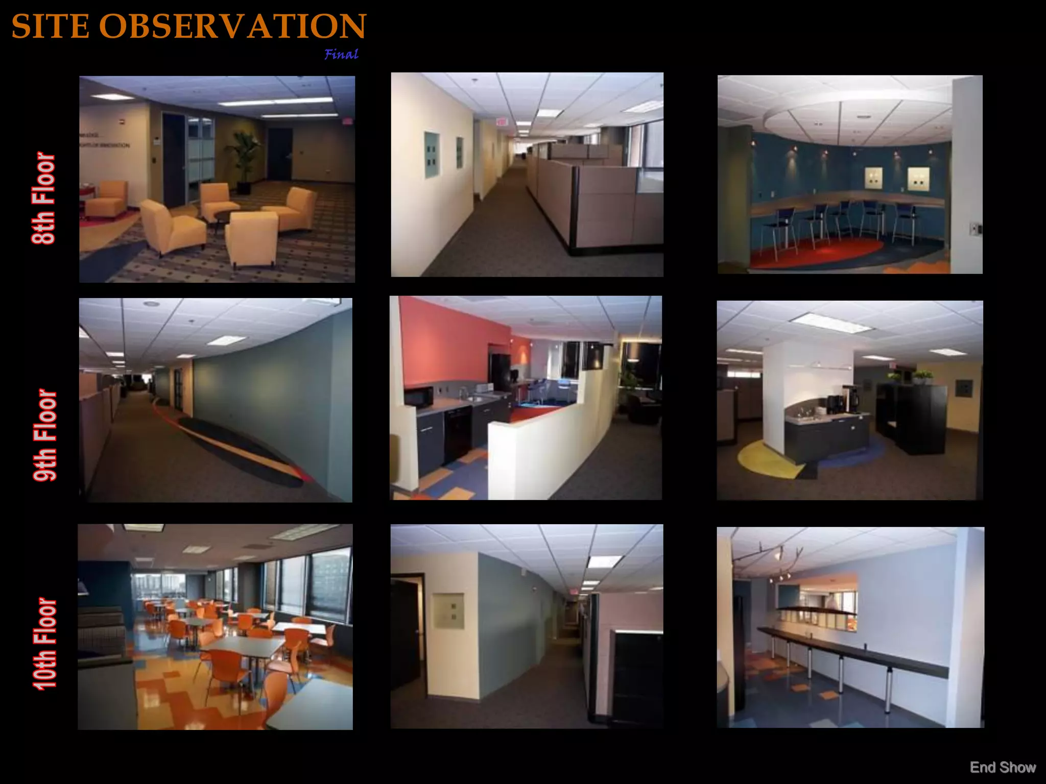 SITE OBSERVATION
              Final




                      End Show
 