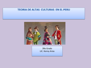 3Ro Grado
LIC. Kenny Arias
 