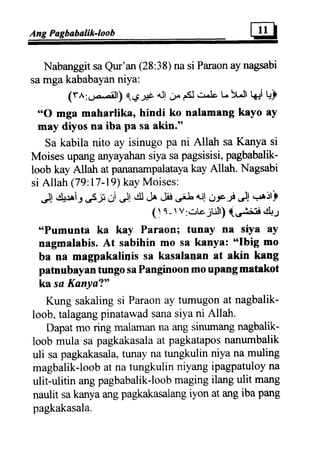 Al tawba (repentence) tagalo