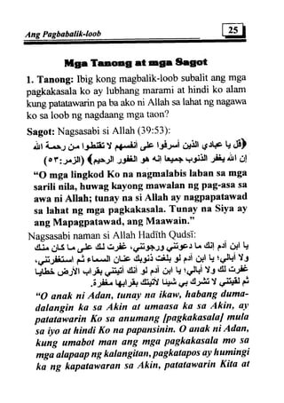 Al tawba (repentence) tagalo