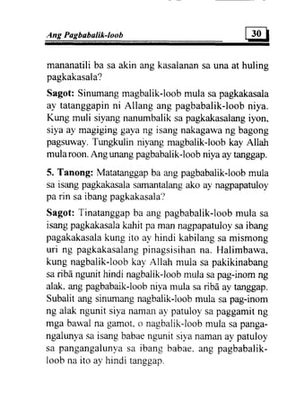 Al tawba (repentence) tagalo