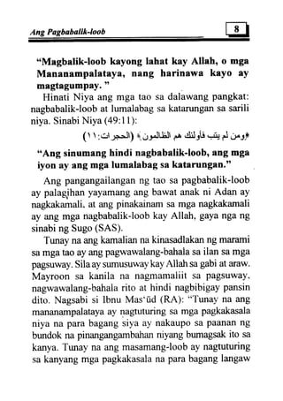 Al tawba (repentence) tagalo