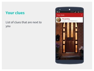 Your clues
List of clues that are next to
you
Place your screenshot here
 