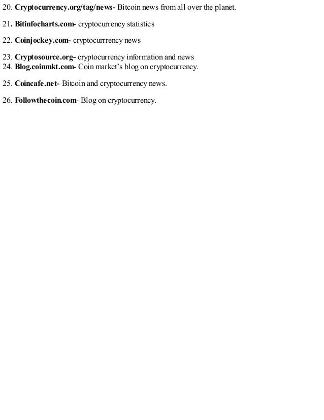 Altcoins An Alternative Currency Primer