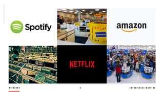 E X P E R I E N C E S M A T T E R S5R A I Z L A B S
 